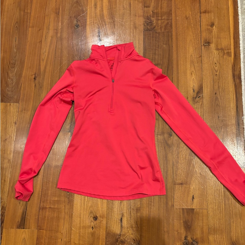 Nike Women's Red Long Sleeve Top